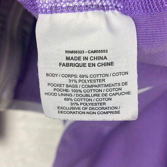 Nike Tech Zip Up Sweater Womens Small Purple Cape Hoodie Swoosh Logo Pockets - Picture 14 of 15